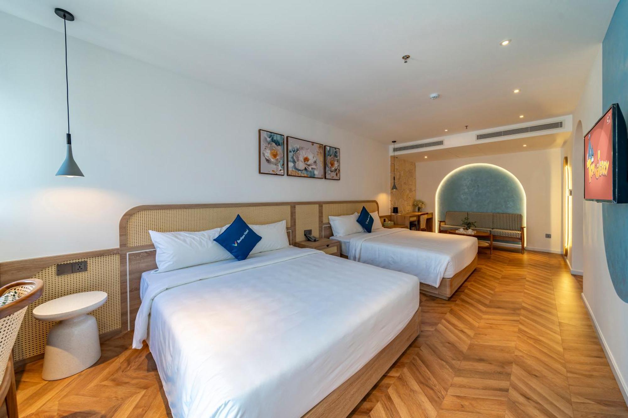 V Boutique Hotel - Complimentary Refreshments Вунгтау Экстерьер фото